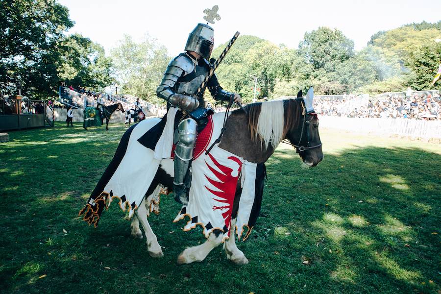 Stuck in the Middle Photos from NYC's Medieval Festival Broadly