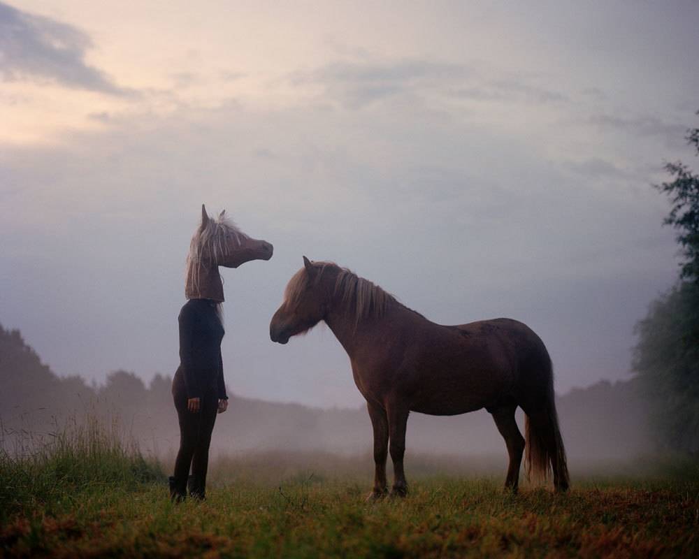 La mujer que se casó con un caballo: fotos de mujeres y caballos